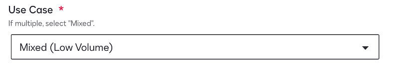 User Case form field graphic