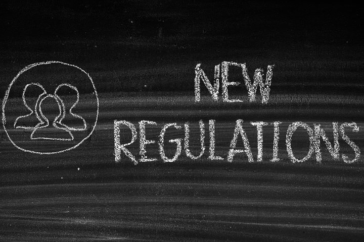 New 10DLC regulations on a chalk board